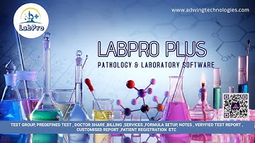 Lab & Pathology Reporting Software| QR & WhatsApp Features | Best LabPro Plus Pathology  by Adwing