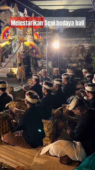 Tabuh bebarongan || gamelan bali