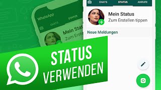 WhatsApp Status verwenden | WhatsApp-Status mit Fotos & Videos erstellen | Texte & Emojis als Status screenshot 3