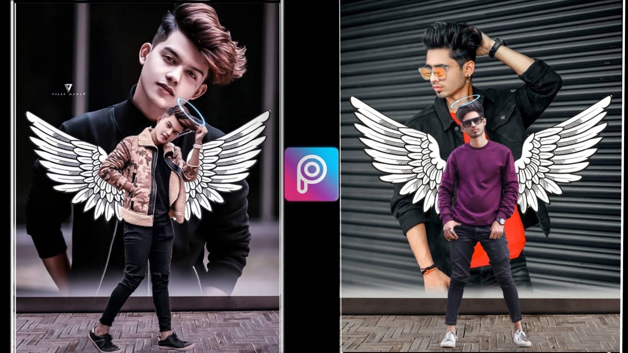 Picsart New Wings concept Photo Editing - Picsart Editing new style Picsart Tutorial - Android Mobil