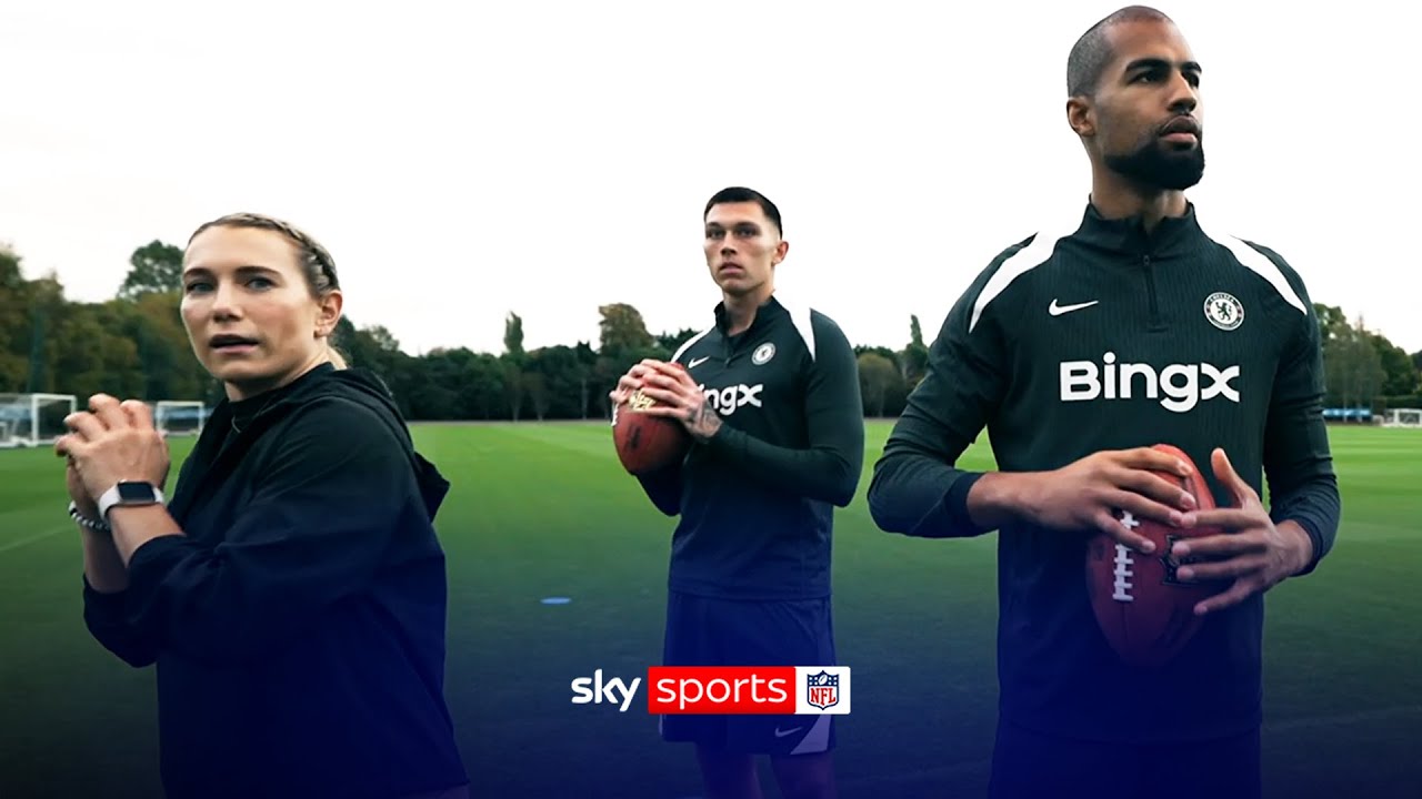 Вратари «Челси» бросают вызов квотербекам НФЛ! 🏈