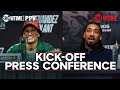 David Benavidez vs. Demetrius Andrade: Kick-Off Press Conference | November 25th on SHOWTIME PPV