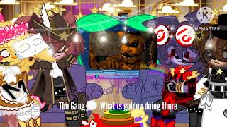 Fnaf 1 reacts to I am the Mangle(changed their designs cause yes){and I was bored}