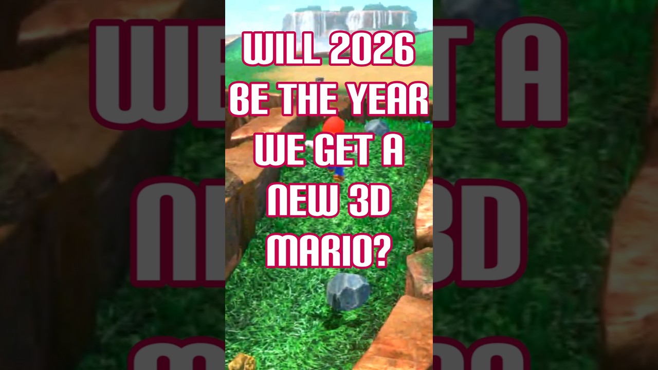 Увидим ли мы следующую 3D-игру про Марио в 2026 году?