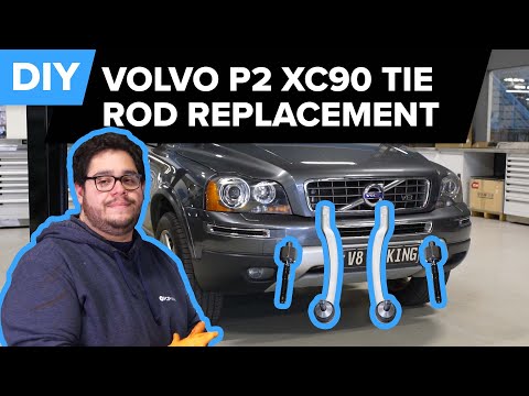 Volvo XC90 Inner & Outer Tie Rod Replacement DIY (2003-2014 Volvo P2 XC90 3.2, R-Design, V8)