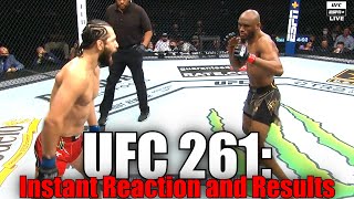 UFC 261 (Kamaru Usman vs Jorge Masvidal): Reaction and Results