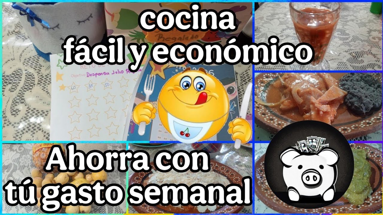 COCINANDO CON POCO PRESUPUESTO 💵 AHORRO SEMANAL 💵