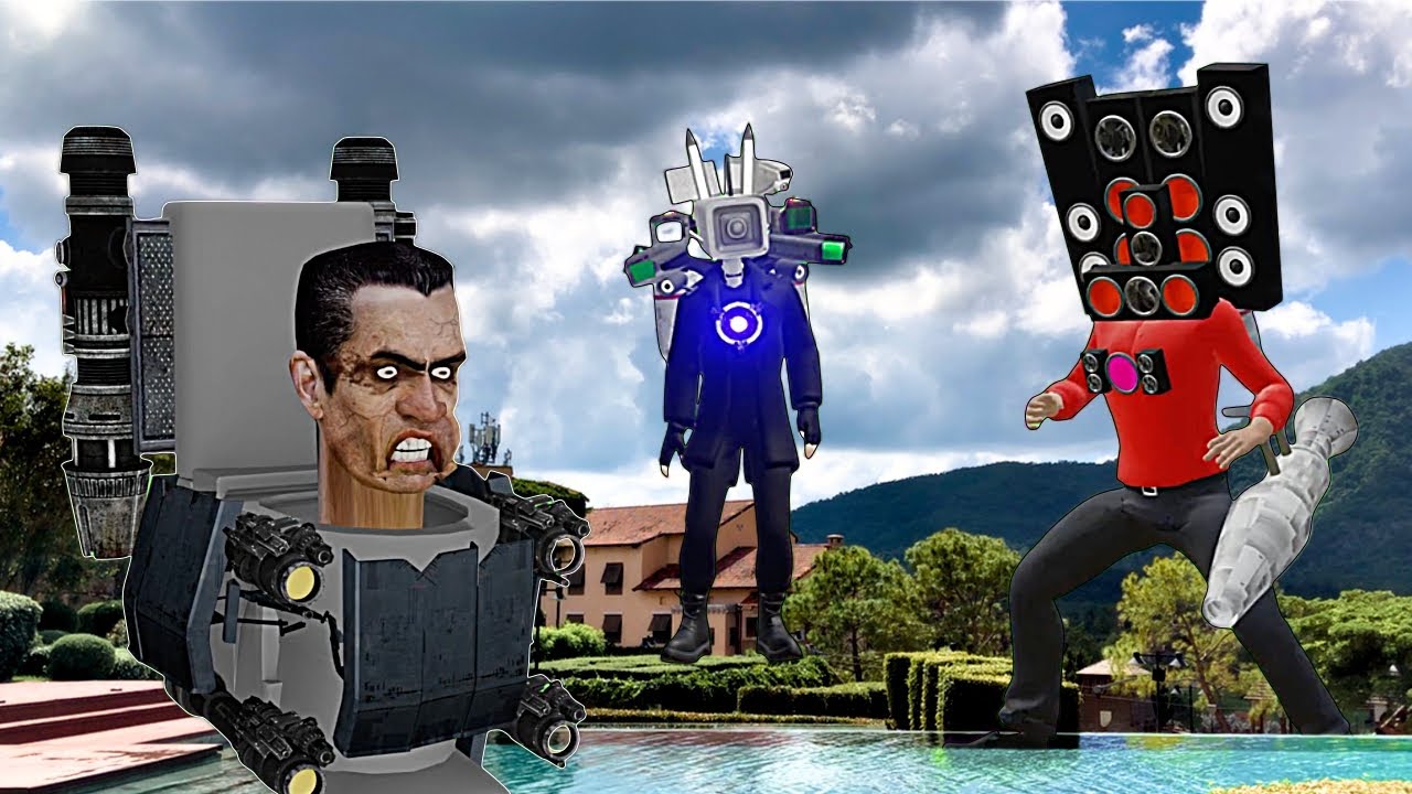 Сameraman dan SpeakermanTitans vs Skibidi Toilet dan G man