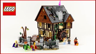 LEGO Ideas 21341 Disney Hocus Pocus: The Sanderson Sisters' Cottage Lego Speed Build - Brick Builder by Brick Builder 112,244 views 10 months ago 12 minutes, 38 seconds