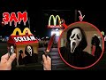 Do not order scream happy meal from mcdonalds at 3am ghost face caught in real life