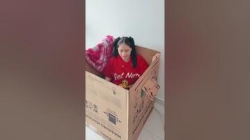 Bé Tín Nguyễn làm nhà cho Gấu Dâu mà sao mẹ Khiết Đan đánh đòn  | Tín Nguyễn