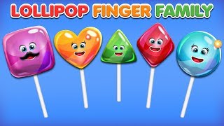 Lollipop Finger Family Song | Top 10 Finger Family Songs | Daddy Finger Rhyme