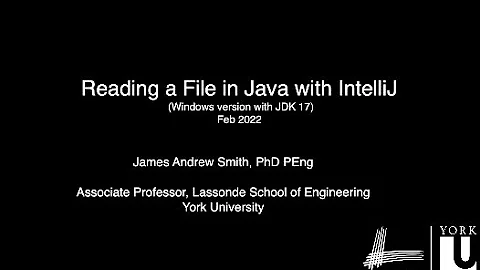 Reading a file in Java (IntelliJ in Windows 10