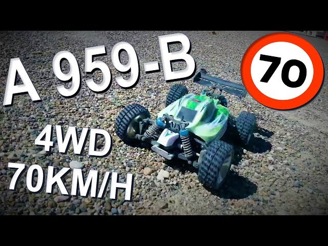 Coche RC Crawler Wltoys STORM 1/12 50Km/h (Brushed)