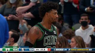 Marcus Smart with a not-so-smart foul on Luka Doncic... 🤔