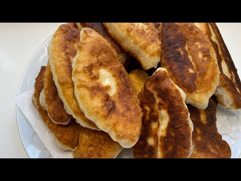 НЕЧЕРСТВЕЮЩИЕ ЖАРЕНЫЕ ПИРОЖКИ 🌺 САМОЕ ПРОСТОЕ ТЕСТО 🌺 FRIED PIROSHKI-something TO TRY! 🌺 @Amond