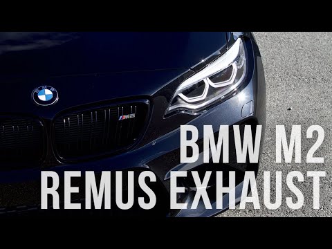 BMW M2 2018 6MT with Remus Cat Back Exhaust System - Raw Sound N55 Motor
