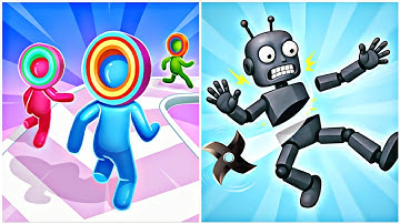 Layer Man Vs Ninja Robot Blade Cutter Game Walkthrough Gameplay Android Ios All Level Gameplay