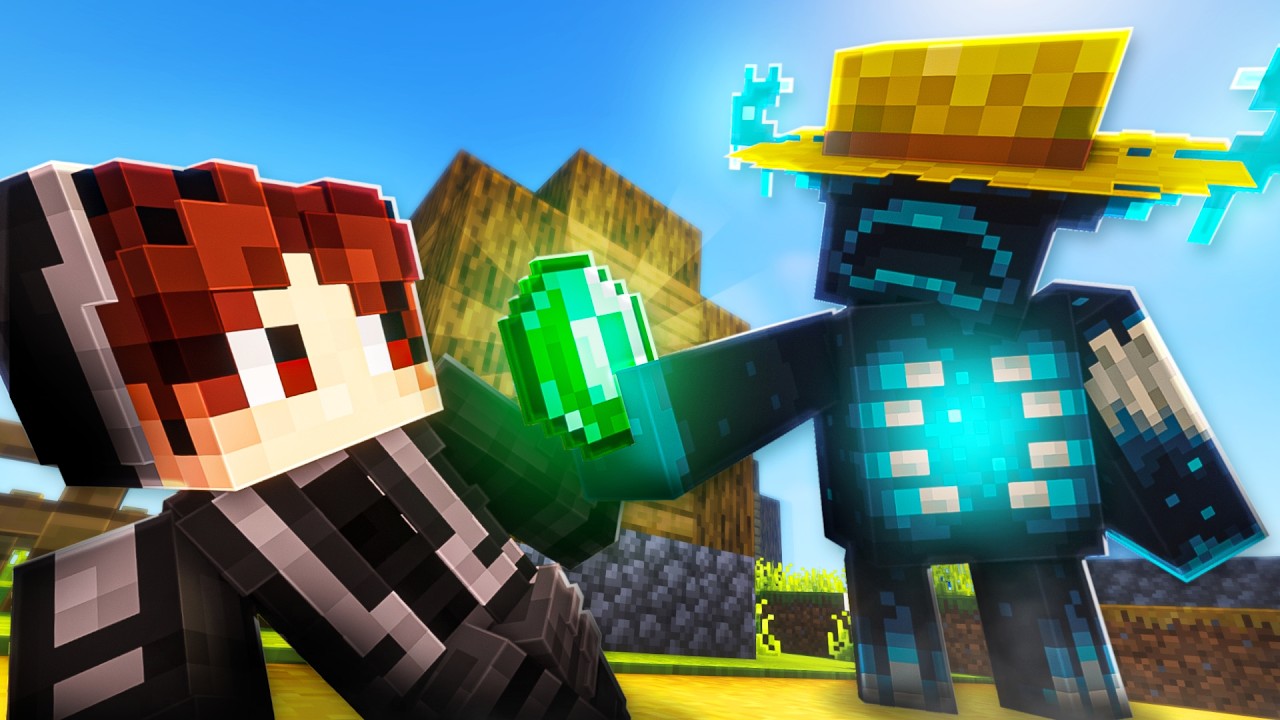 MINECRAFT mais les MOBS sont ALÉATOIRES !