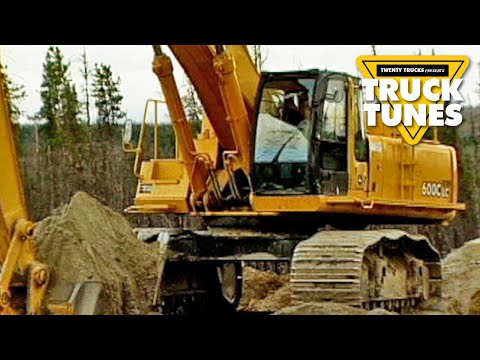 Excavator for Children | Truck Tunes for Kids | Twenty Trucks Channel