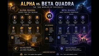 Socionics | Alpha vs. Beta Quadra: Similarities & Differences