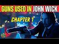 Guns Used In John Wick (2014)