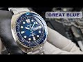 SEIKO Prospex King Turtle PADI Edition &#39;GREAT BLUE&#39; (SRPK01) | Automatic Divers Watch | Unboxing