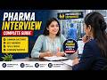 👉 Top Pharma Interview Questions &amp; Answers 😳 Get Selected FAST!