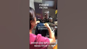 Automatic Snap Button Attaching Machines