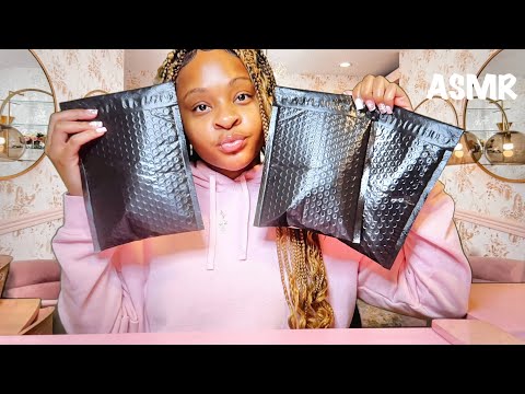 ASMR | Package Lip Gloss Orders With Me! 💋