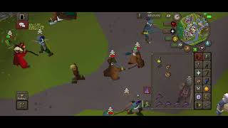 Old School RuneScape PK 99 Att 99 Str 1 Def screenshot 5