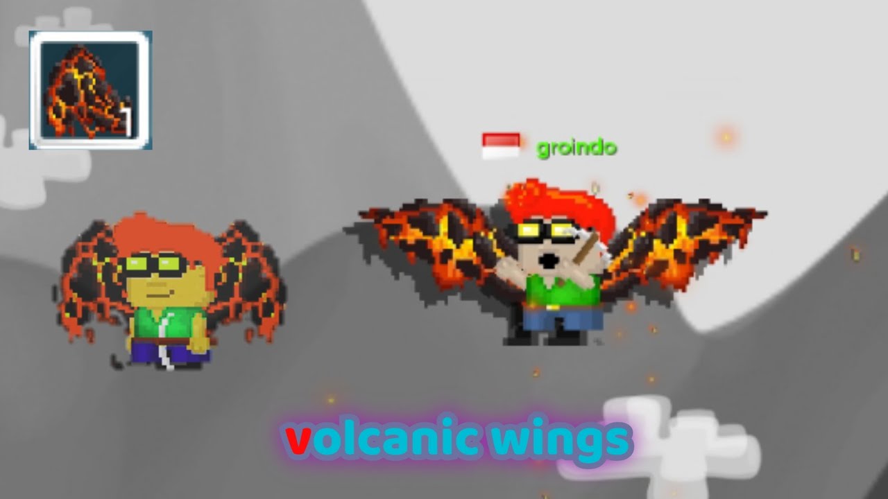volcanic wing growtopia zeusgrowtopia YouTube