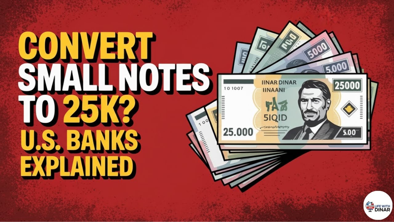 Внимание, иракский динар: Могут ли американские банки обменивать банкноты меньшего номинала на ба...