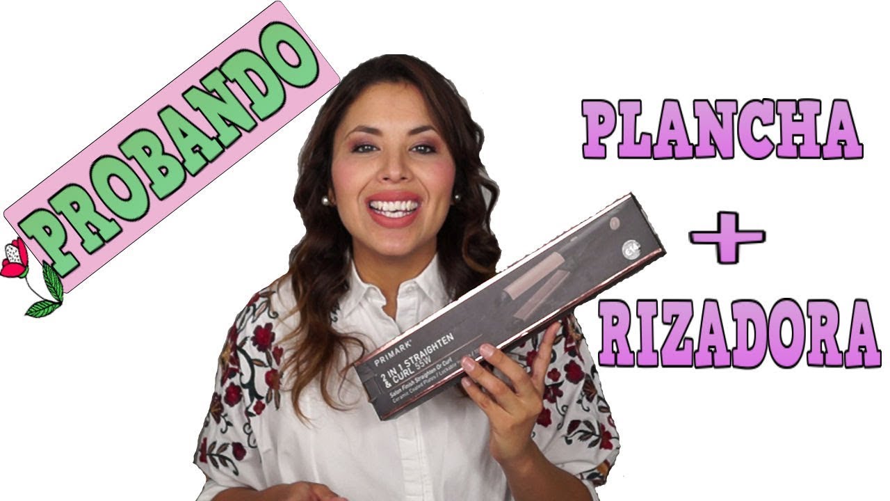 🌷 REVIEW: PLANCHA + RIZADORA DE PRIMARK 🤗/ ONDAS CON RIZADOR😍 /DaY_BB -  YouTube