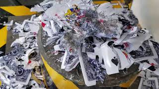 2019 08 13 200 tons of pressure crushed 1,000 pieces of poker
