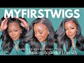 THE WIG YOU NEED! NEW PRE-EVERYTHING BEGINNER FRIENDLY KINKY STRAIGHT GLUELESS 13X6! FT. MYFIRSTWIGS