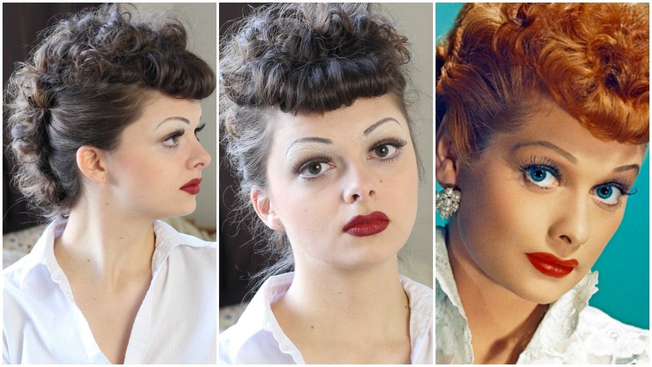 lucille ball hairstyle