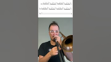 Fun flexibility exercise. #jazzmusic #trombone #lipslurs #tonguing #exercise #practice