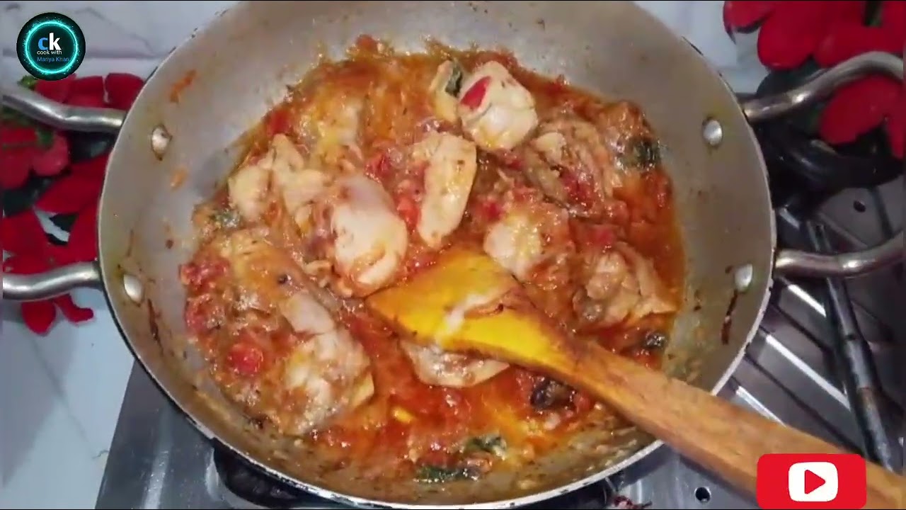 New chicken tikka masala 🤤😋♥️ jhatpat se banne wali recipe 😋♥️#food  #cooking #video 😋🤤