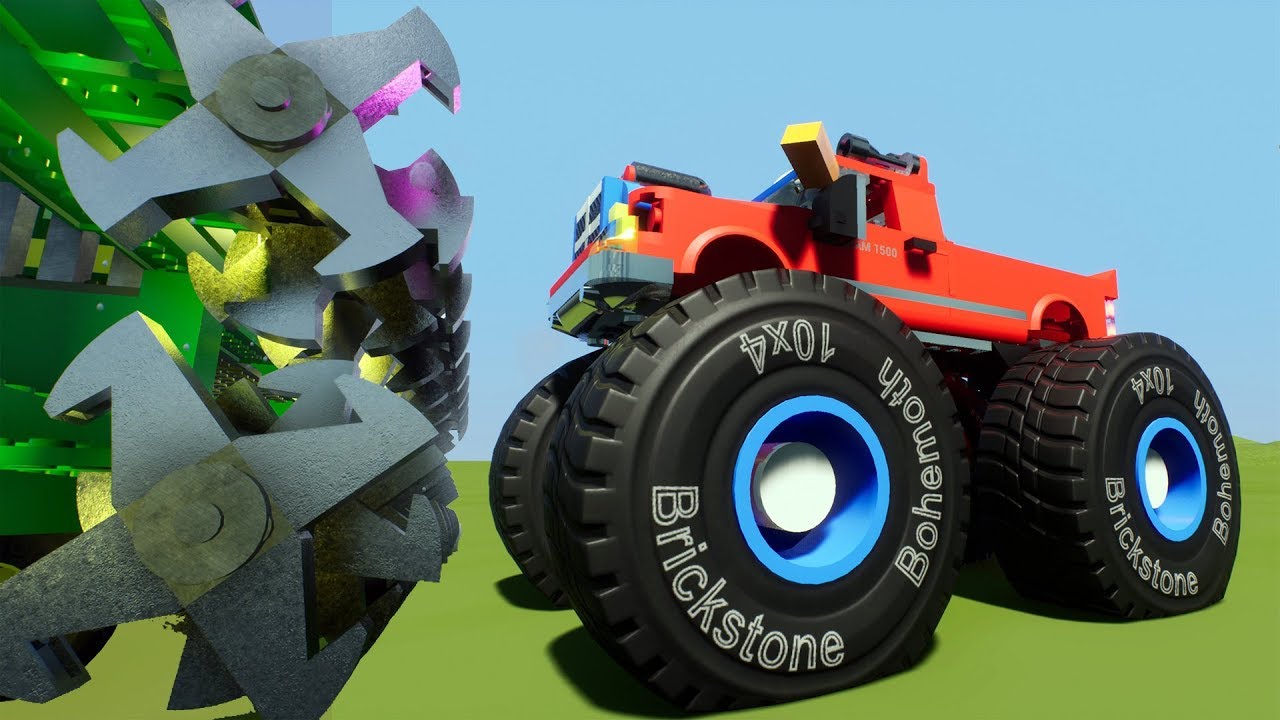youtube lego monster trucks