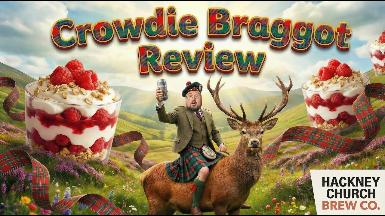 Обзор пива Crowdie Braggot | Hackney Church Brew Co x Cranachan 🏴󠁧󠁢󠁳󠁣󠁴󠁿
