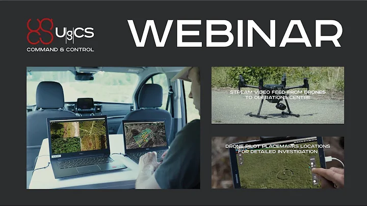 WEBINAR - Increase drone efficiency for SAR operations with UgCS