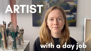 Thoughts on being an artist with a day job | coping with Sunday Scaries