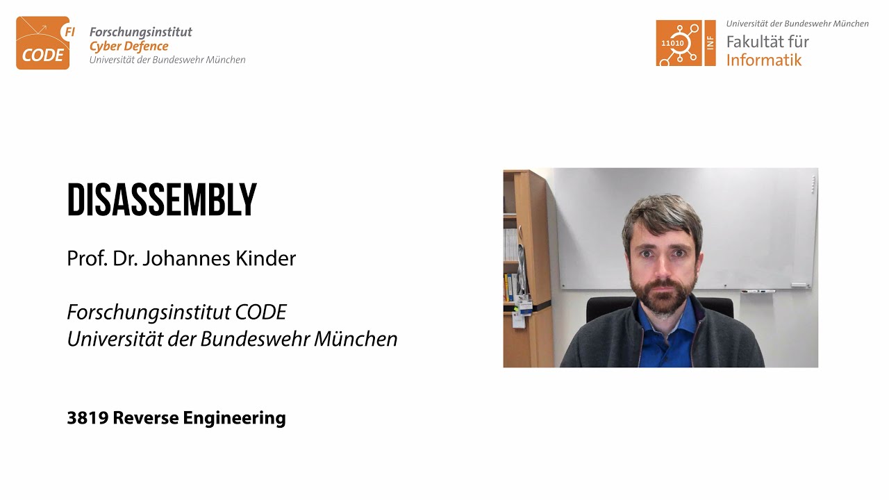Reverse Engineering 5/10: Disassembly - YouTube