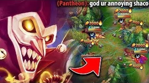 How to be the most ANNOYING Shaco player in existence...