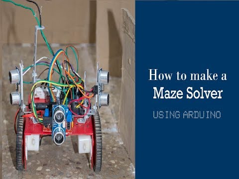 How to make a Self-Learning Maze Solver robot in 5 mins