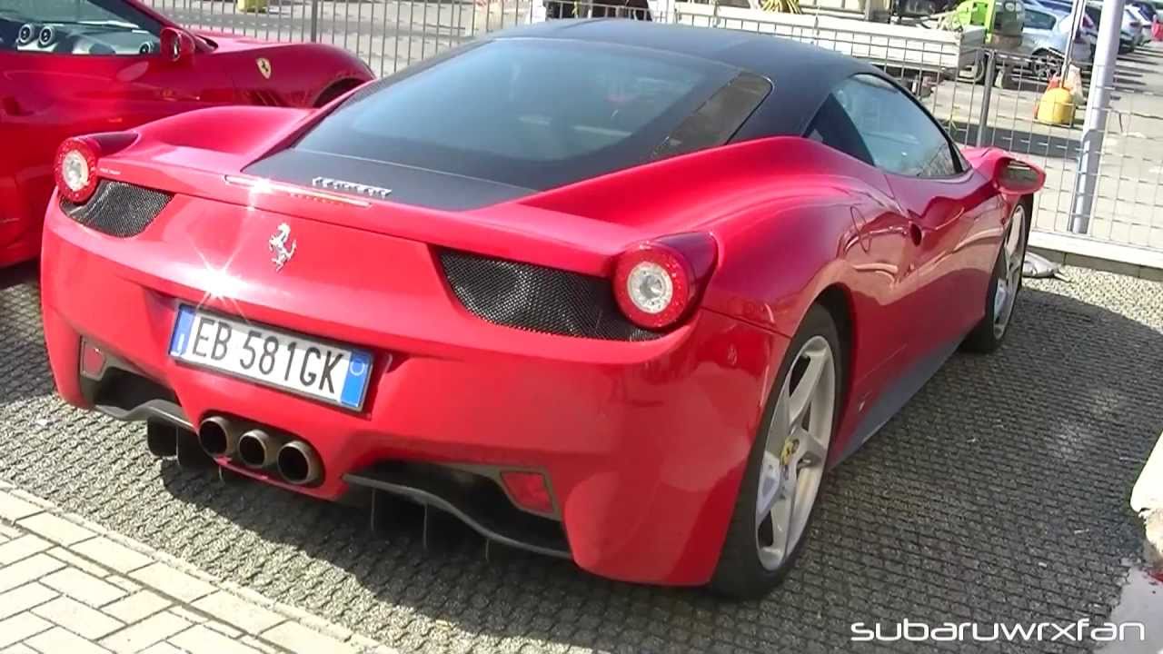 Push Start Maranello! 458, 2x Scuderia, California and LP560!