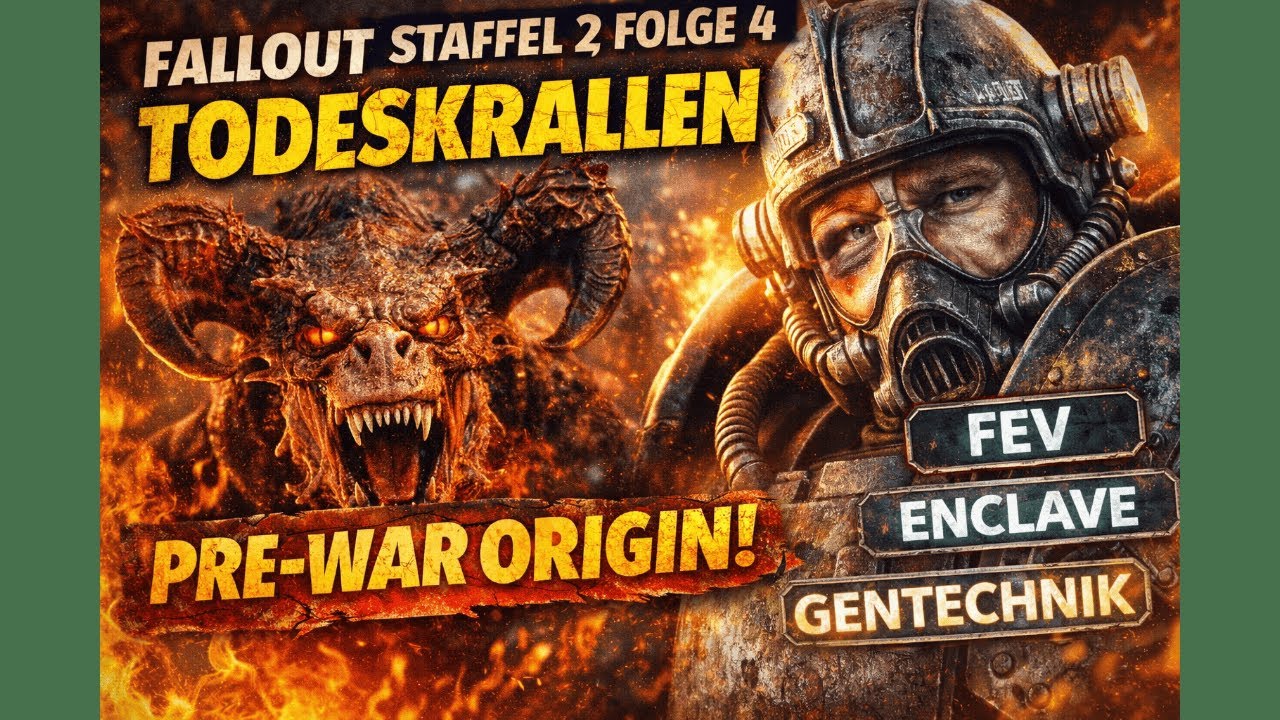 Fallout Staffel 2 Folge 4: Todeskrallen erklärt – Ursprung, FEV & Enclave (Pre-War!)
