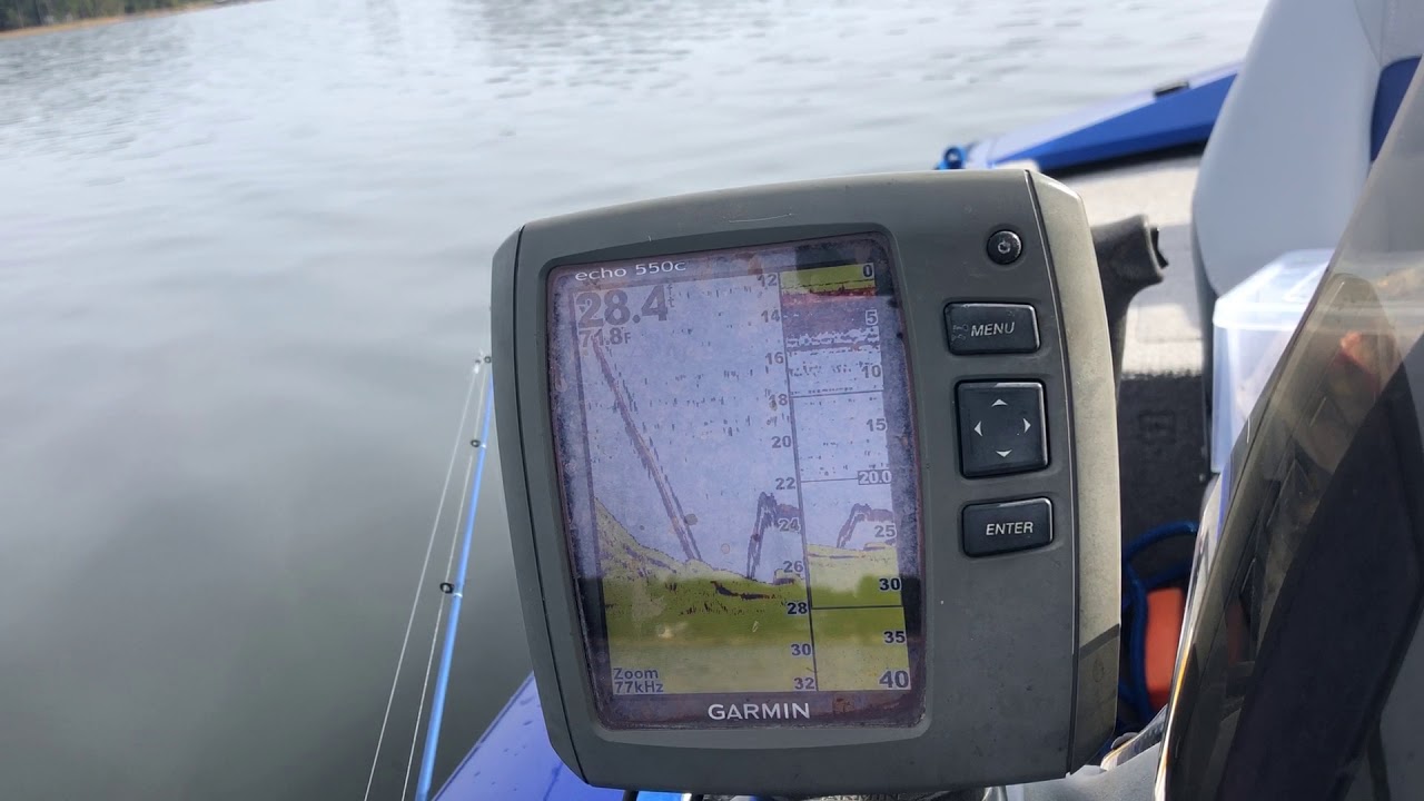 What White Perch Look Like On A Garmin Fishfinder