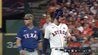 5/15/21 vs TEX 1st inning single off of Dane Dunning